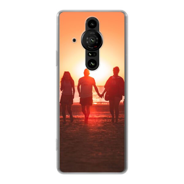 Sony Xperia Pro-I Soft case (back printed, transparent)