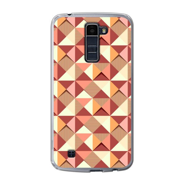 LG K10 (2016) Soft case (back printed, transparent)